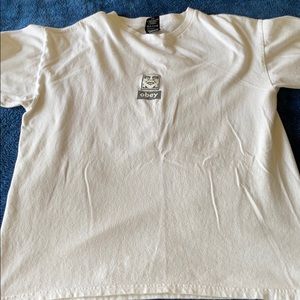 White obey shirt